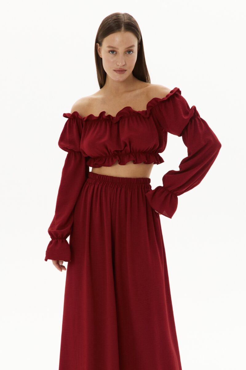 Изображение товара: Set «Romantic» костюм в цвете бордо
